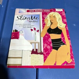 SlimMe by MeMoi High Waist Shape-wear Thong Medium